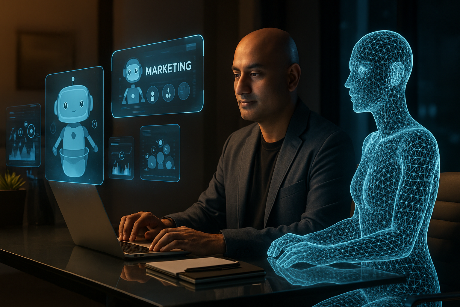AI-First Marketing Innovation - Arun Cavale working with AI marketing automation and analytics